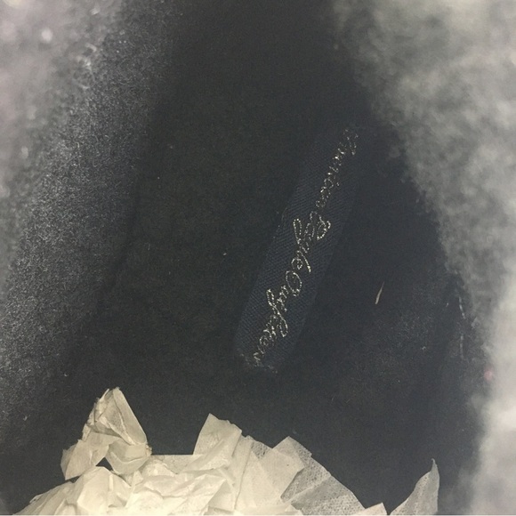 American eagle suede black ankle boot lined moccasin size 8 new - Picture 2 of 6